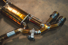 Load image into Gallery viewer, Valvetronic Designs 2019-2025 BMW 3.0L Equal Length Catback Grade 5 Titanium Brushed 3.5 Inch Outlet Tips (BMW.F9X.X3M.VSES.EL.TI.BRSH)