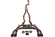 Load image into Gallery viewer, Valvetronic Designs 2019-2025 BMW 3.0L Catback Grade 5 Titanium Forged Carbon 3.5 Inch Outlet Tips (BMW.F9X.X3M.VSES.TI.FC)