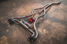Load image into Gallery viewer, Valvetronic Designs 2019-2025 BMW G20, M340i 3.0L Catback T304 Stainless Steel Burnt 3.5 Inch Outlet Tips (BMW.G20.M340i.VSES.BR.BRT)