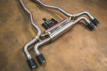 Load image into Gallery viewer, Valvetronic Designs 2017-2023 BMW G30, 530i 2.0L Catback T304 Stainless Steel Black 3.5 Inch Outlet Tips (BMW.G30.530i.VSES.BR.BLK)