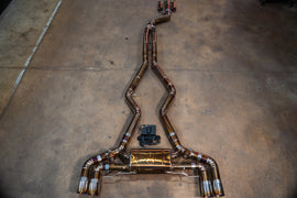 Valvetronic Designs 2019-2025 BMW G42, M240i 3.0L Catback Grade 5 Titanium Black 3.5 Inch Outlet Tips (BMW.G42.M240i.VSES.TI.BLK)