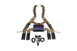 Valvetronic Designs 2022-2025 BMW G87, M2 3.0L Axleback Grade 5 Titanium Black 3.5 Inch Outlet Tips (BMW.G87.M2.AXL.TI.BLK)