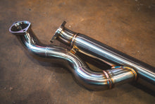 Load image into Gallery viewer, Valvetronic Designs 2022-2025 BMW 3.0L Catback T304 Stainless Steel Black 3.5 Inch Outlet Tips (BMW.G8X.M3.VSES.BR.BLK)
