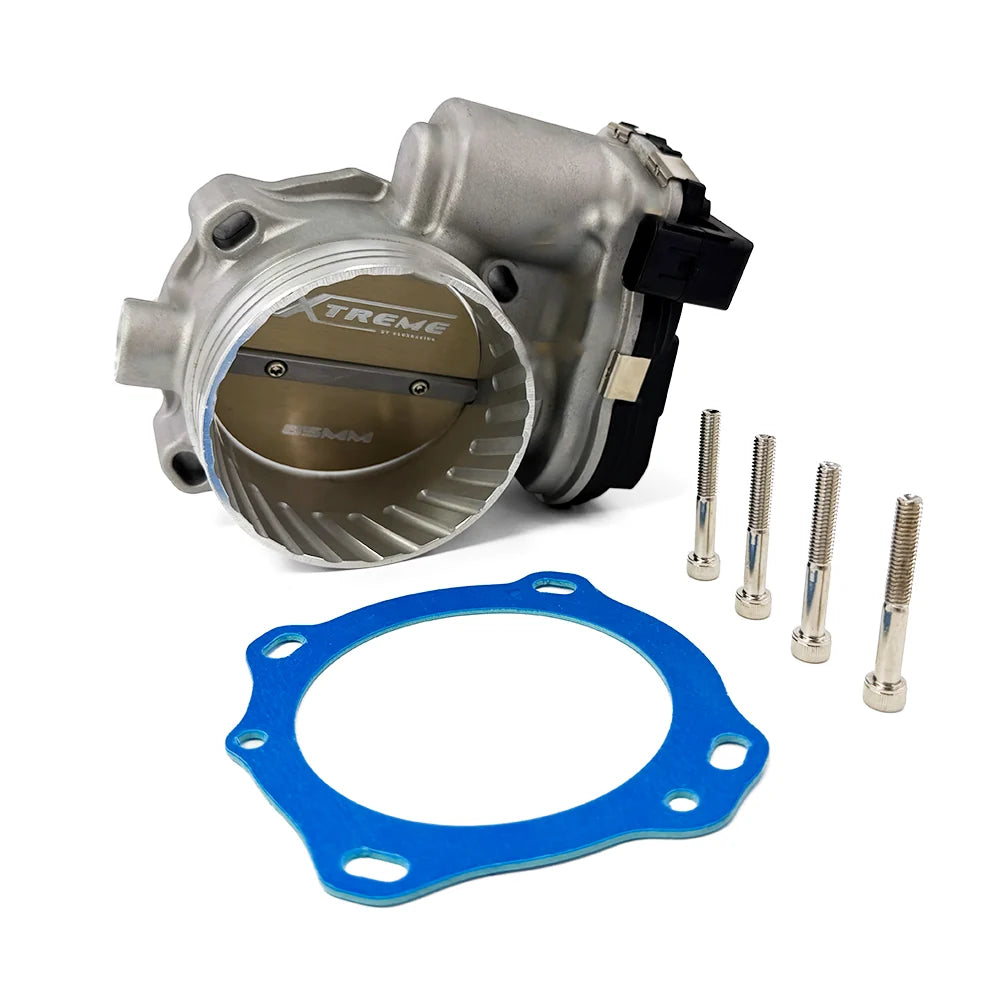 BLOX Racing 85mm Billet Throttle Body - Mustang 5.0 - Silver Anodized (BXIM-00290-SI)