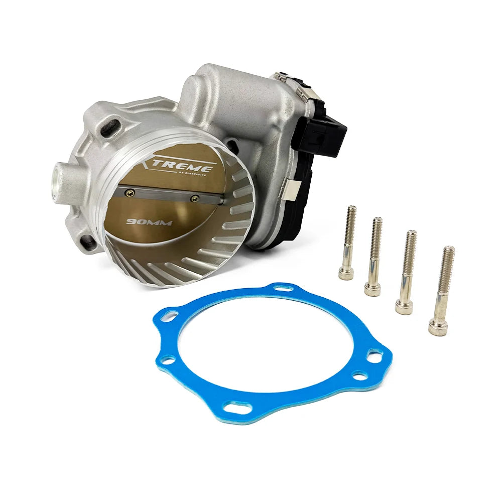 BLOX Racing 15-17 Ford Mustang 5.0 / Ford F150 5.0L V8 Coyote Truck XTREME 90mm DBW Throttle Body (BXIM-00295-SI)
