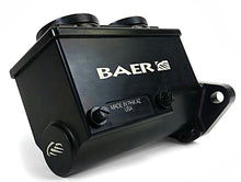 Load image into Gallery viewer, Baer Brakes ReMaster 2-Bolt GM/Ford Master Cyl Assembly, Black, 15/16in bore, Left port. (6801272LP)
