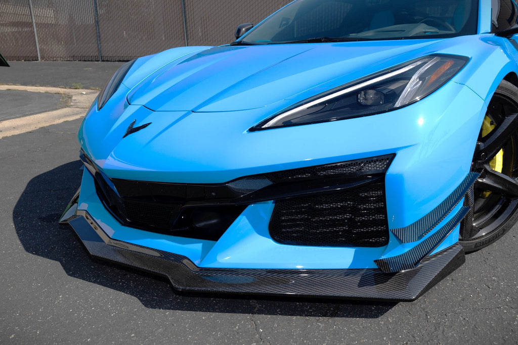 APR Performance Chevrolet Corvette C8 Z06, E Ray, ZR1 Carbon Fiber Front Splitter/ Airdam/ Lip (FA-208806)