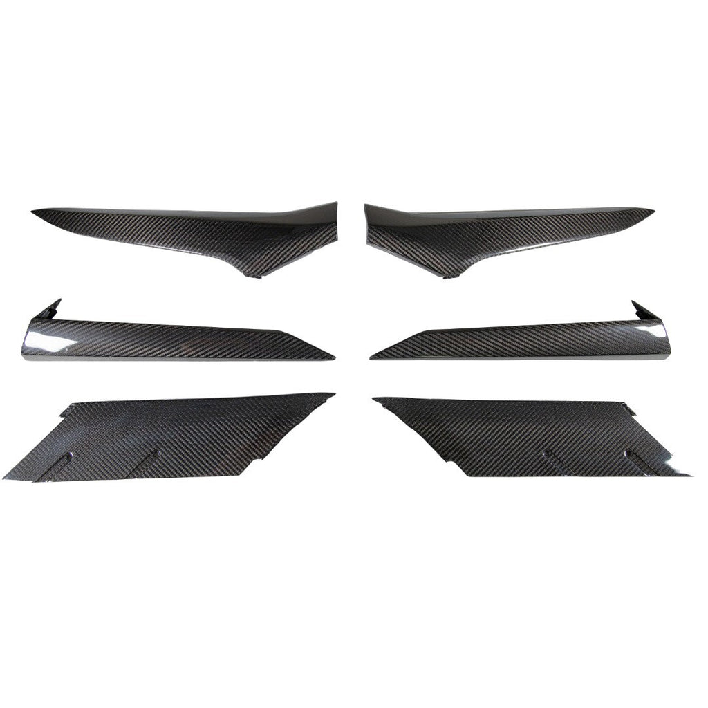 APR Performance Chevrolet Corvette C8 Z06 Door and Quarter Panel Trims Package 2024+ Full Kit (CBX-C8ZO6DOORPKG)