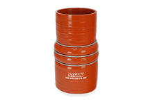 Load image into Gallery viewer, HPS Hot Side Charge Air Cooler Reducing Hose 3-1/2&quot; - 4&quot; ID 7-1/2&quot; Length Orange (CAC-350-400-L75-HOT)