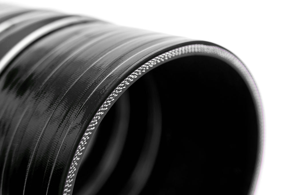 HPS Hot Side Charge Air Cooler Hose 4" ID 6.5" Length Black (CAC-400-L65-BLK)