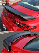 Load image into Gallery viewer, Infiniti Q60 Rear Spoiler Carbon Fiber For 17-22 Infiniti Q60 Stillen