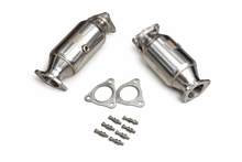 Load image into Gallery viewer, Valvetronic Designs Chevy Corvette C8 / C8Z 400 Cell Catted Downpipes (CHEV.C8.FF.400C.BR)