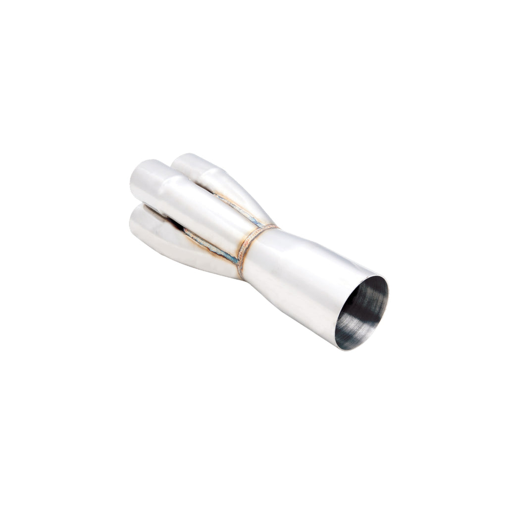 XFORCE 4 To 1 Collector 2" To Single 25" S/Steel (CL4S-200-300)