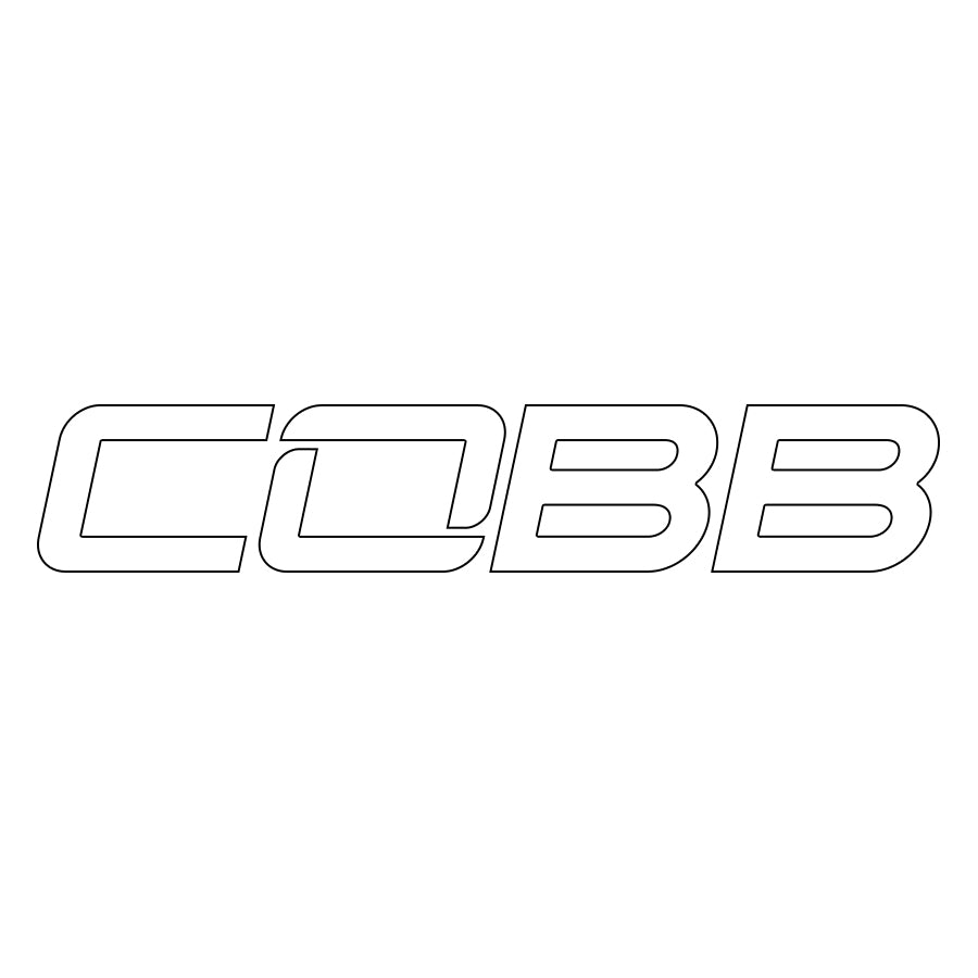 COBB Logo Decal 4" - White (CO-4-STICKER-WH)