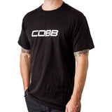 COBB Tuning Logo T-Shirt - Men's Black - Large (CO-BLACKCOBB-L)