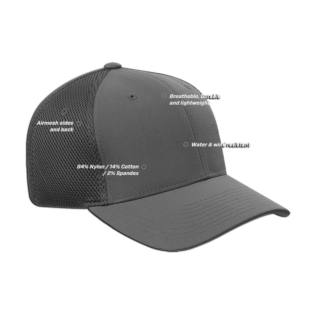 COBB Flexfit Ultrafibre / Airmesh Cap - S/M (CO-CAP-BLACK-ULTRA-S-M)