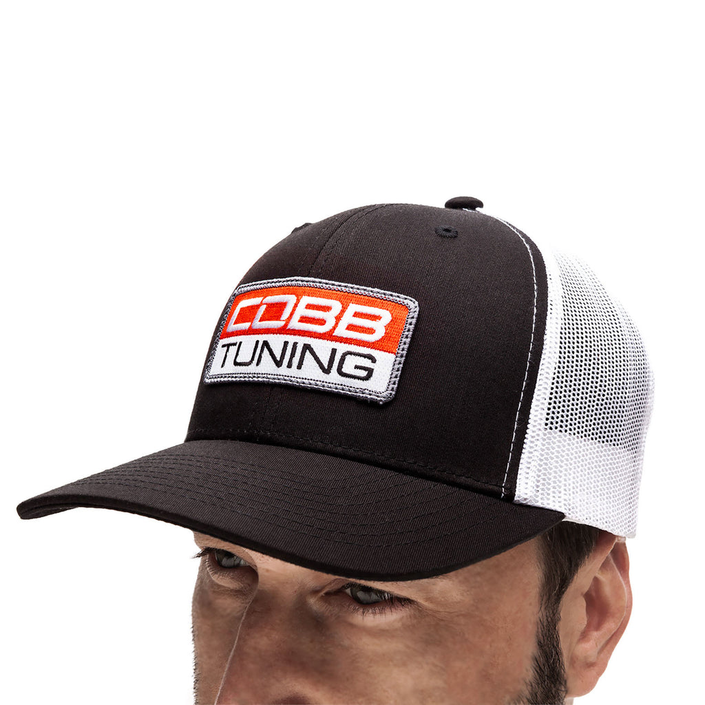 COBB Tuning Mesh 2-Tone Snapback Cap with Patch (CO-CAP-PATCH-RED)