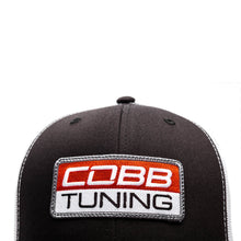 Load image into Gallery viewer, COBB Tuning Mesh 2-Tone Snapback Cap with Patch (CO-CAP-PATCH-RED)
