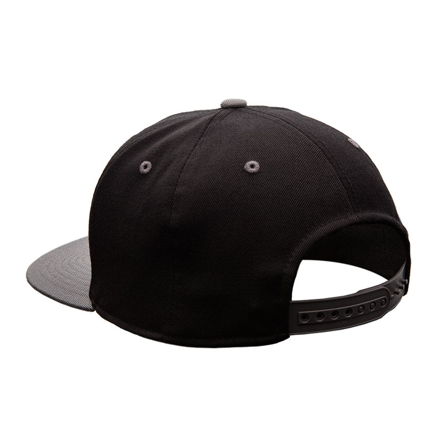 COBB Black-Gray Snapback Cap (CO-Cap-Red-Bar)