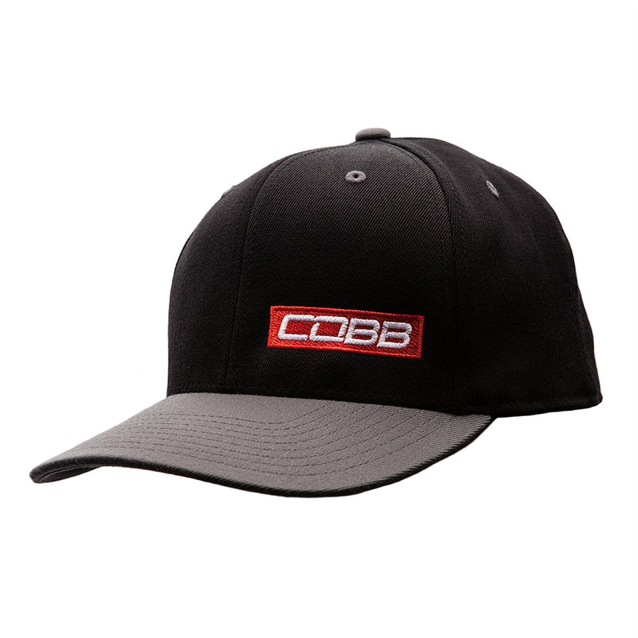 COBB Black-Gray Snapback Cap (CO-Cap-Red-Bar)