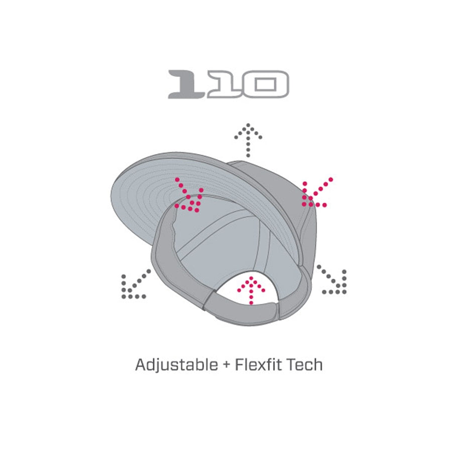 COBB Black-Gray Snapback Cap (CO-Cap-Red-Bar)