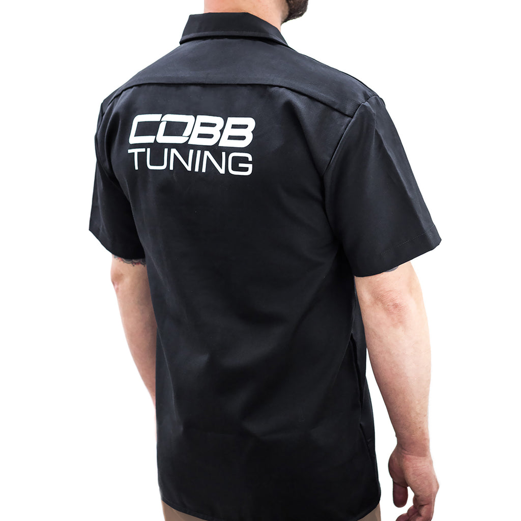 COBB Dickies Work Shirt with Patch - Small (CO-DICKIES-PATCH-RED-S)