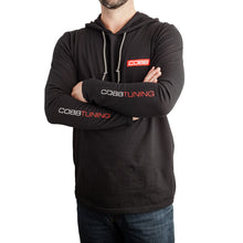 Load image into Gallery viewer, COBB Tuning Logo Lightweight Hoodie - Men's Med Black (CO-LIGHTHOODIE-M)