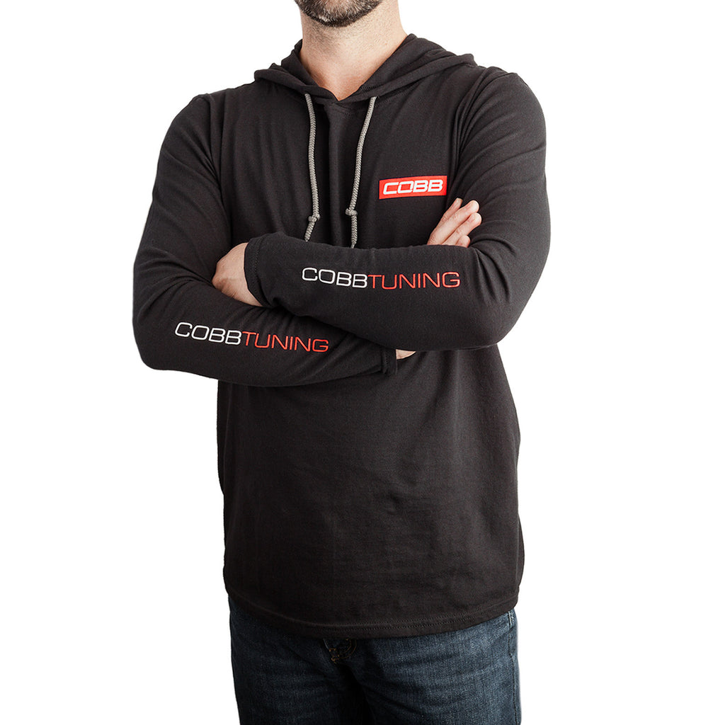 COBB Tuning Logo Lightweight Hoodie - Men's XXX-Large Black (CO-LIGHTHOODIE-XXXL)