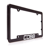 COBB New Black License Plate Frame (CO-PFRAME-NEW)
