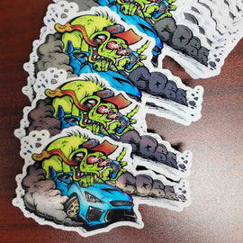 COBB SUBIE-BEAST Chrome Sticker (CO-SUBIEAST-STICKER)