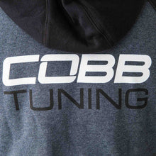 Load image into Gallery viewer, COBB Tuning Logo Full-Zip Hoodie - Men's Grey/Black - X-Large (CO-ZIPHOODIE-XL)