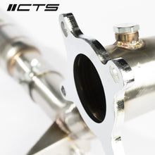 Load image into Gallery viewer, CTS Turbo MK1 VW Tiguan and 8U Audi Q3 1.8T/2.0T High-Flow Cat Downpipe (2009-2017) (CTS-EXH-DP-0003-T-CAT)