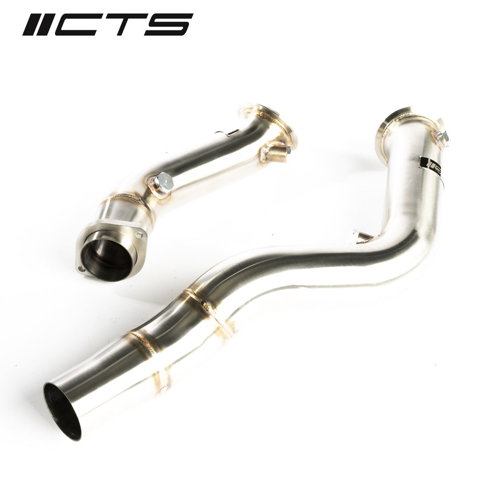 CTS Turbo 3" Stainless Steel Downpipe BMW S55 F80 F82 F87 M3/M4/M2 Competition (CTS-EXH-DP-0025)