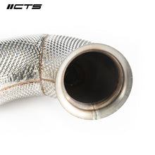 Load image into Gallery viewer, CTS Turbo 3.5&quot; Downpipe High-Flow CAT for Mercedes-Benz M133 A45/CLA45/GLA45 AMG (CTS-EXH-DP-0029-CAT)