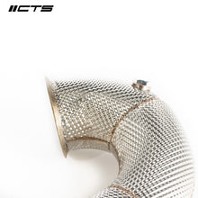 Load image into Gallery viewer, CTS Turbo 3.5&quot; Downpipe High-Flow CAT for Mercedes-Benz M133 A45/CLA45/GLA45 AMG (CTS-EXH-DP-0029-CAT)