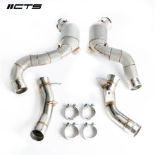 Load image into Gallery viewer, CTS Turbo Mercedes-Benz M177/W213 E63S High-Flow CATS (CTS-EXH-DP-0031-CAT)