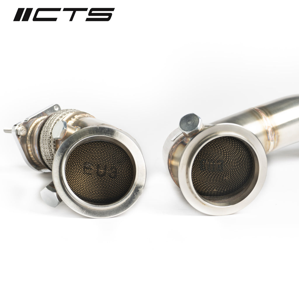 CTS Turbo 3" Stainless Steel High-Flow CATS BMW S55 F80 F82 F87 M3/M4/M2 Competition (CTS-EXH-DP-0025-CAT)