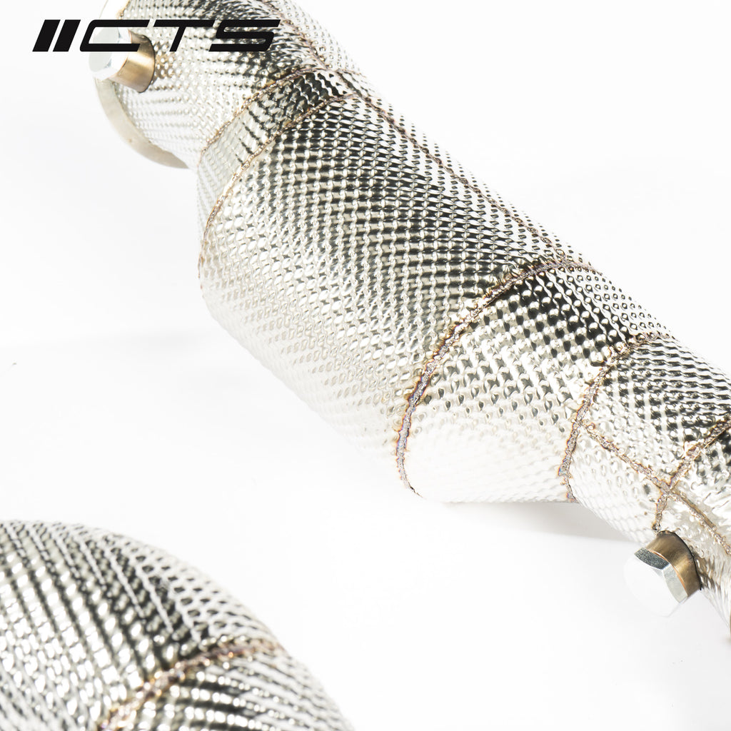 CTS Turbo BMW S58 F97/G01 X3M/X3MC & F98/G02 X4M/X4MC High-Flow CATS (CTS-EXH-DP-0043-CAT)