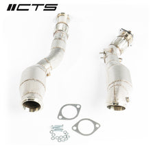 Load image into Gallery viewer, CTS Turbo BMW S58 F97/G01 X3M/X3MC &amp; F98/G02 X4M/X4MC High-Flow CATS (CTS-EXH-DP-0043-CAT)