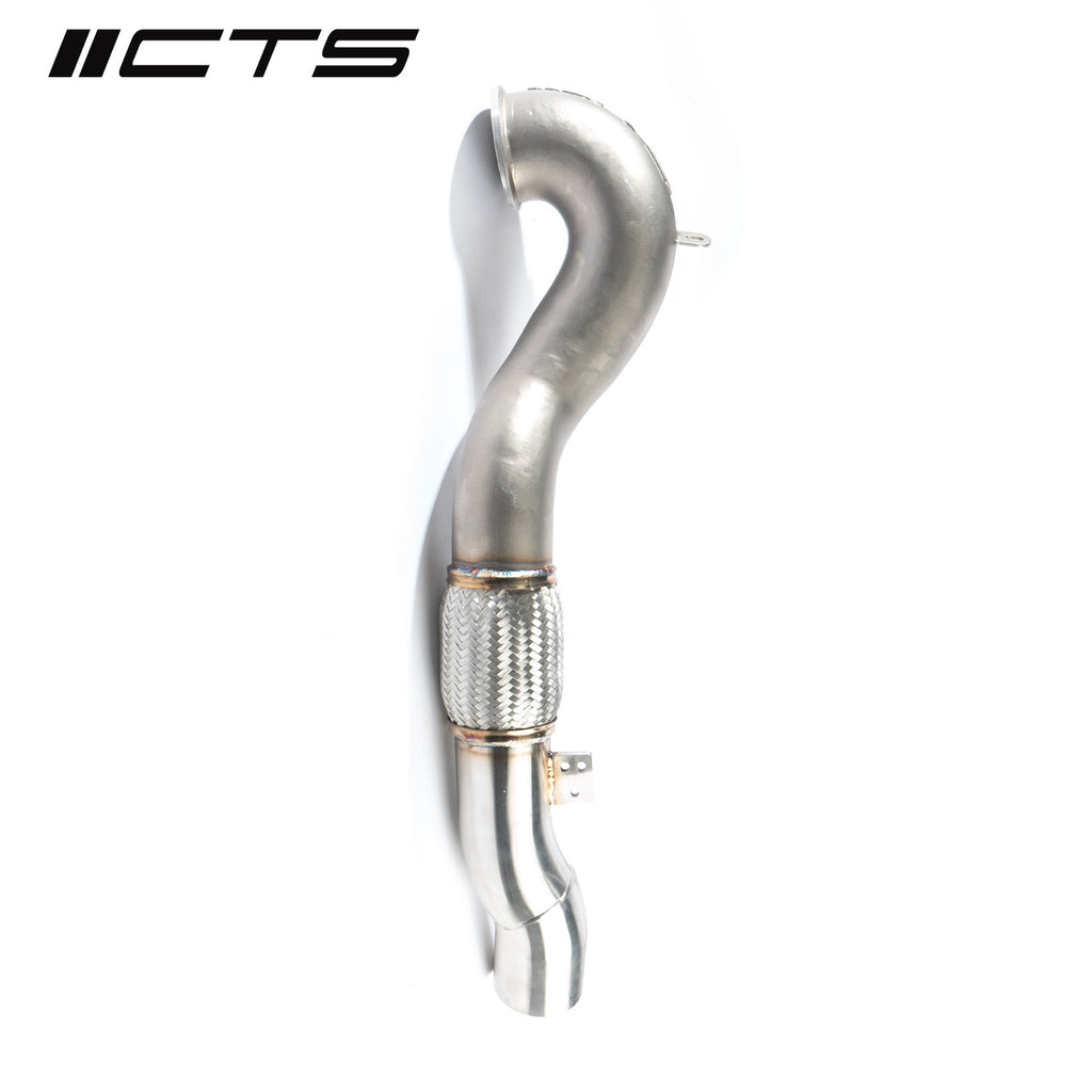 CTS Turbo 8V/8Y RS3 and 8S TTRS 2.5T EVO 3.5" Single High-Flow CAT (CTS-EXH-DP-0045-CAT)