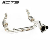 CTS Turbo Ford Raptor EcoBoost 3.5L High-Flow Cat Downpipes (CTS-EXH-DP-0050-CAT)