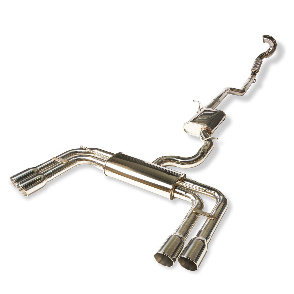 CTS Turbo Audi 8V S3 3" Turbo Back Exhaust High-Flow Cat (CTS-EXH-TB-0020-1-CAT)