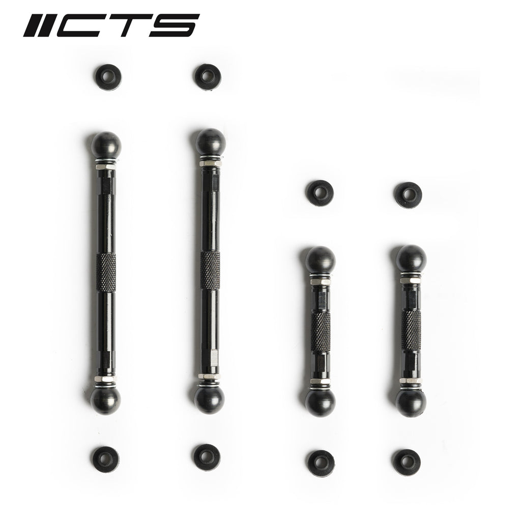 CTS Turbo Adjustable Lowering Links AUDI B9 SQ5, 4M Q7/Q8/SQ7/SQ8/RSQ8/E-tron with Air Suspension (CTS-SUS-2003)