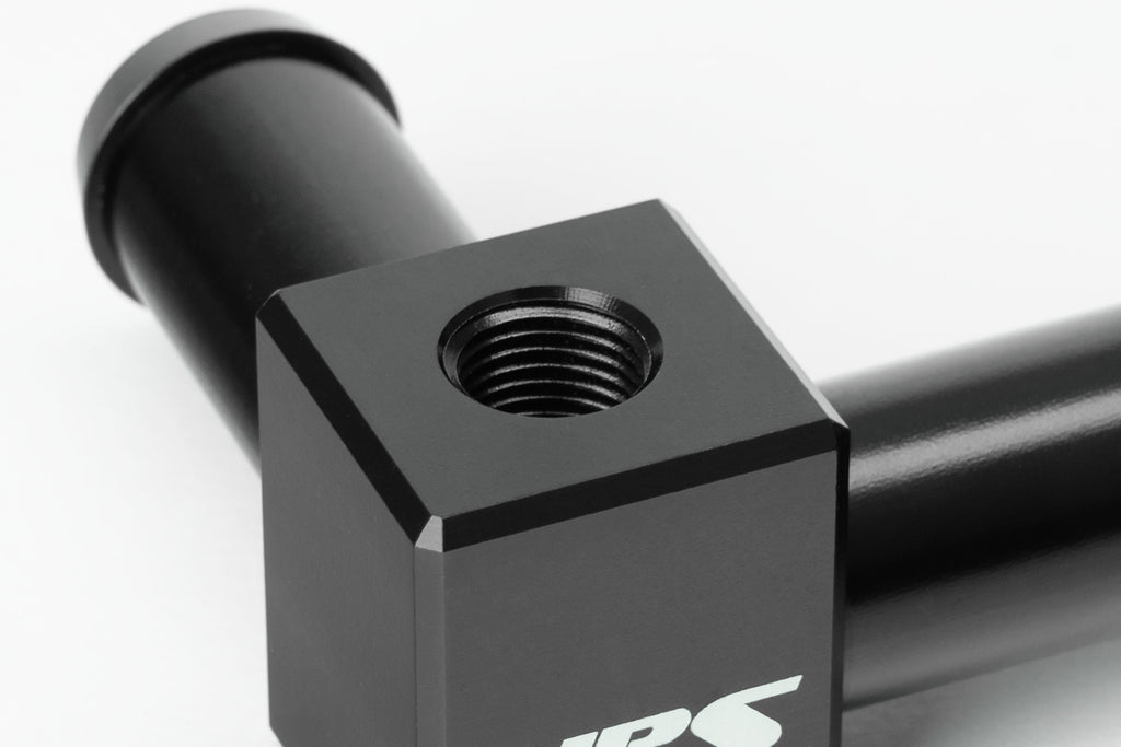 HPS Performance 90 Degree, 5/8" Connectors Billet Aluminum Sensor Adapter (CTSA90-062)