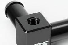 Load image into Gallery viewer, HPS Performance 90 Degree, 5/8" Connectors Billet Aluminum Sensor Adapter (CTSA90-062)