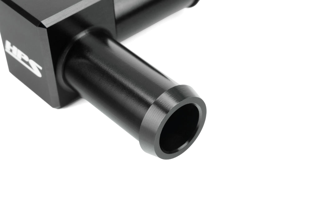 HPS Performance 90 Degree, 5/8" Connectors Billet Aluminum Sensor Adapter (CTSA90-062)