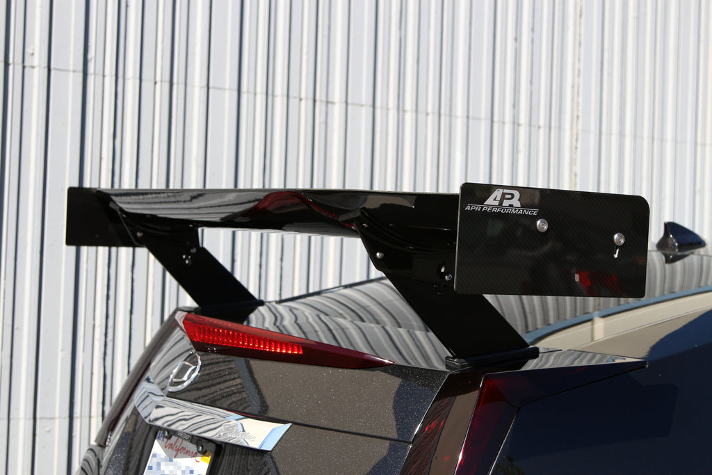 APR Performance Cadillac CTS-V Coupe GTC-500 Adjustable Wing 2011-2015 Paint Protection Film (AS-107022PPF)