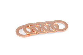 HPS Performance HPS Magnetic Drain Plug Copper Crush Washer (CW-20-150-5X)