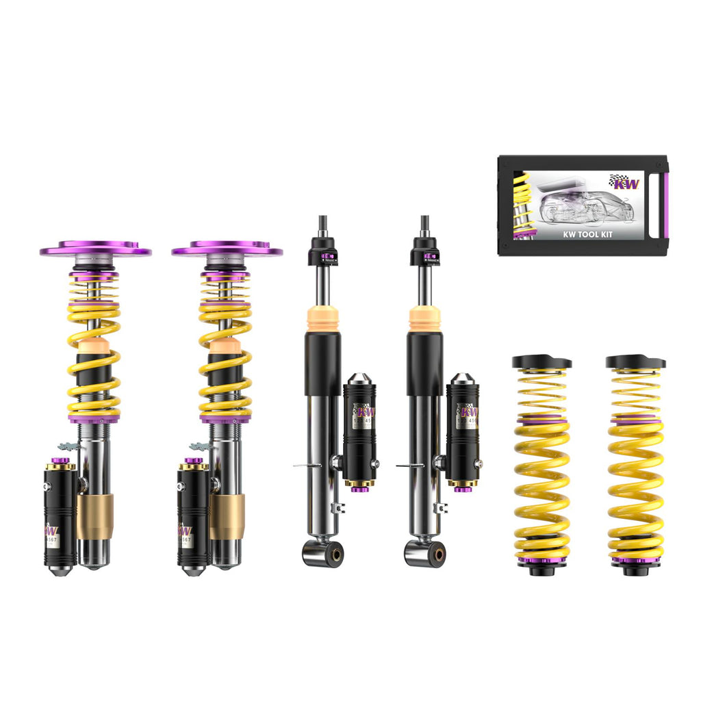 KW Coilover V4 Clubsport Adjustable Spring Lowering Kit (39771298)
