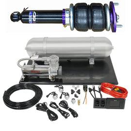 D2 Racing Air Struts w/ VERA Evo Bluetooth Management For 08-14 Mercedes Benz C Class RWD (D-ME-07-ARVEVB)